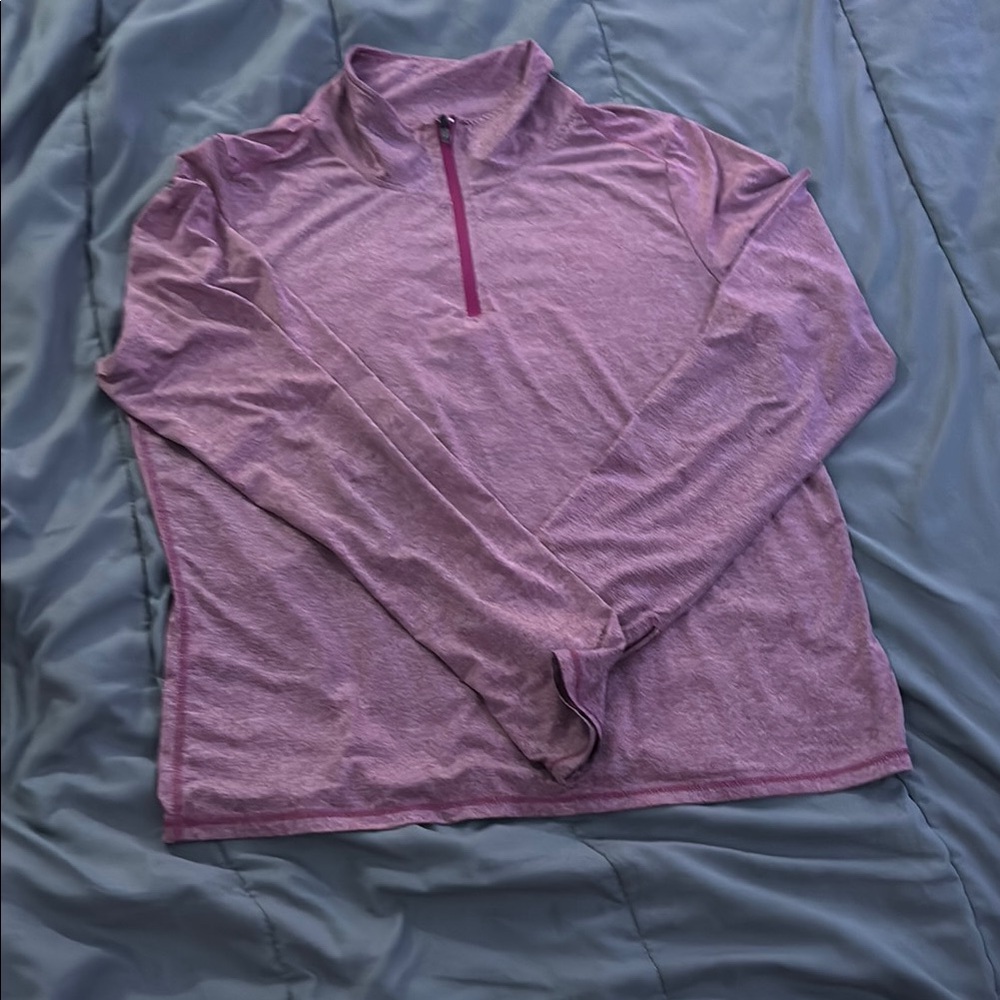 Gildan Women's Long Sleeve Tee - Purple